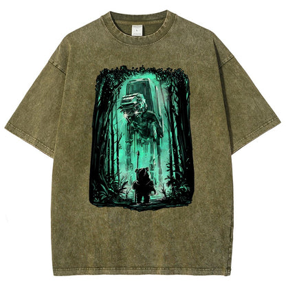 I Will Defend My Home Vintage Distressed T-shirt