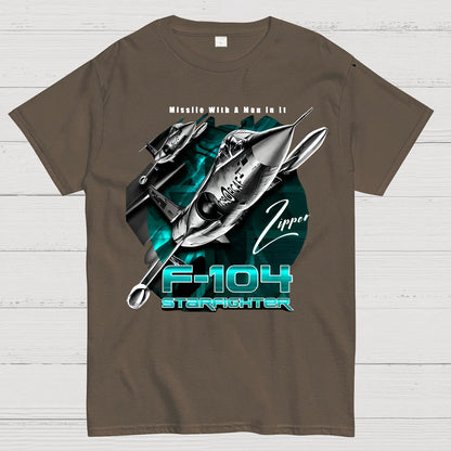 F-104 Starfighter USAF Supersonic Fighter Geek T-Shirt