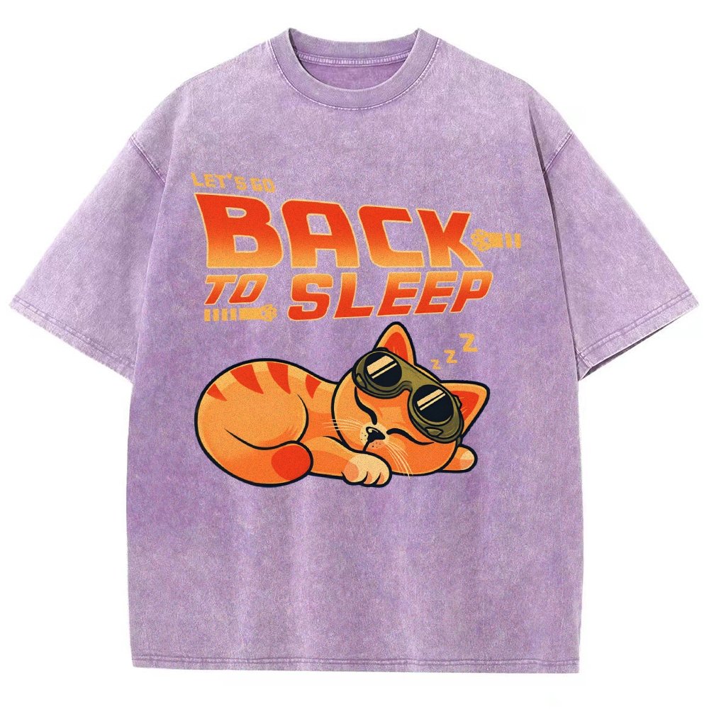 Back To Sleep Vintage Distressed T-shirt