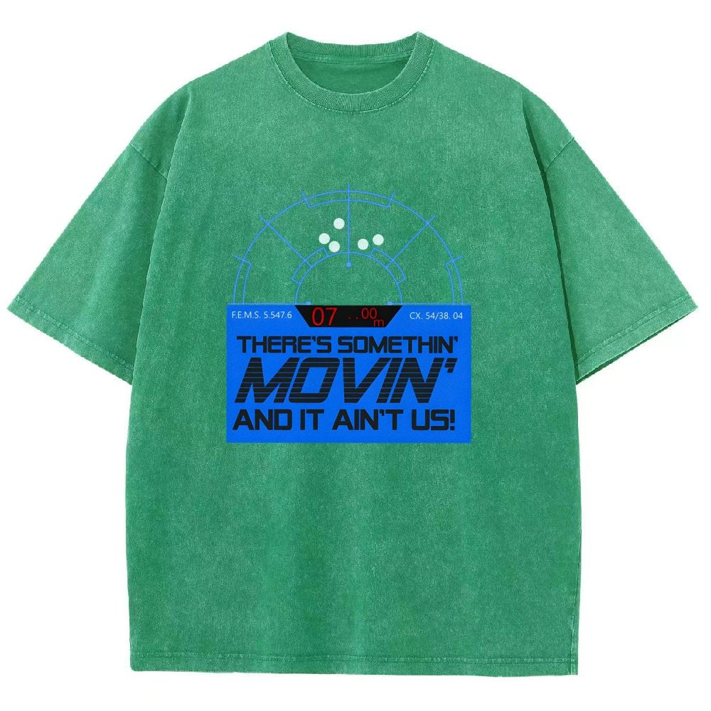Motion Tracking - Somethin' Movin' Space Corps Vintage Distressed T-shirt