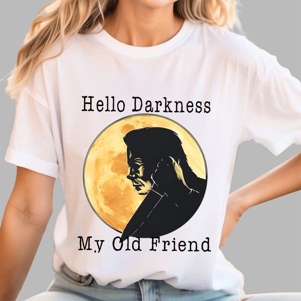 Hello Darkness My Old Friend Unisex Geek T-Shirt