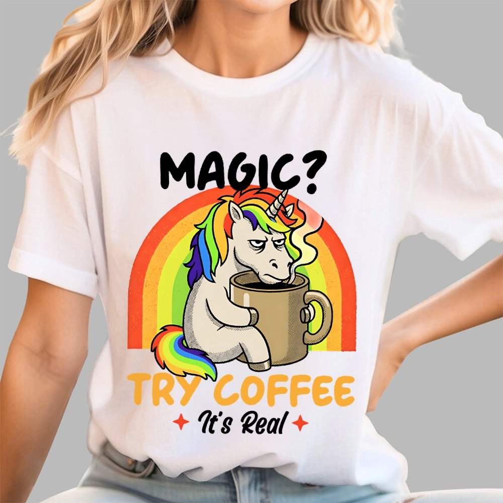 Magic Try Coffee Geek T-Shirt