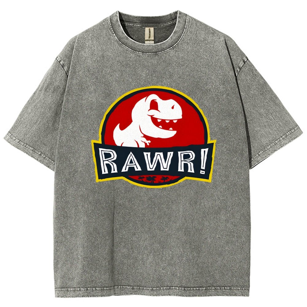 RAWR! Vintage Distressed T-shirt