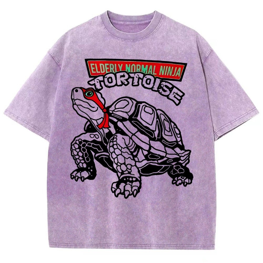 Elderly Normal Ninja Vintage Distressed T-shirt