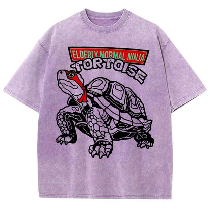 Elderly Normal Ninja Vintage Distressed T-shirt