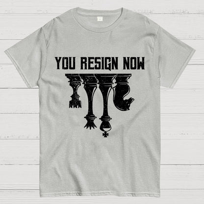 Chess You Resign Now Geek T-Shirt