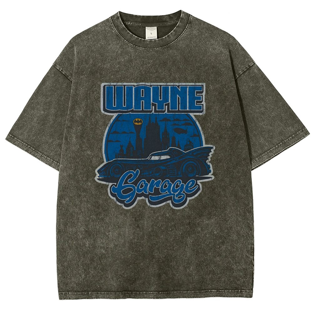 Wayne Garage Vintage Distressed T-shirt