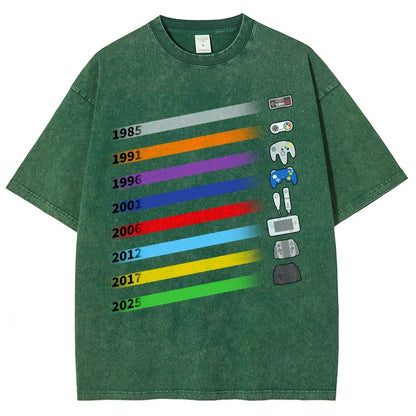 ConsoleEvolution Vintage Distressed T-shirt