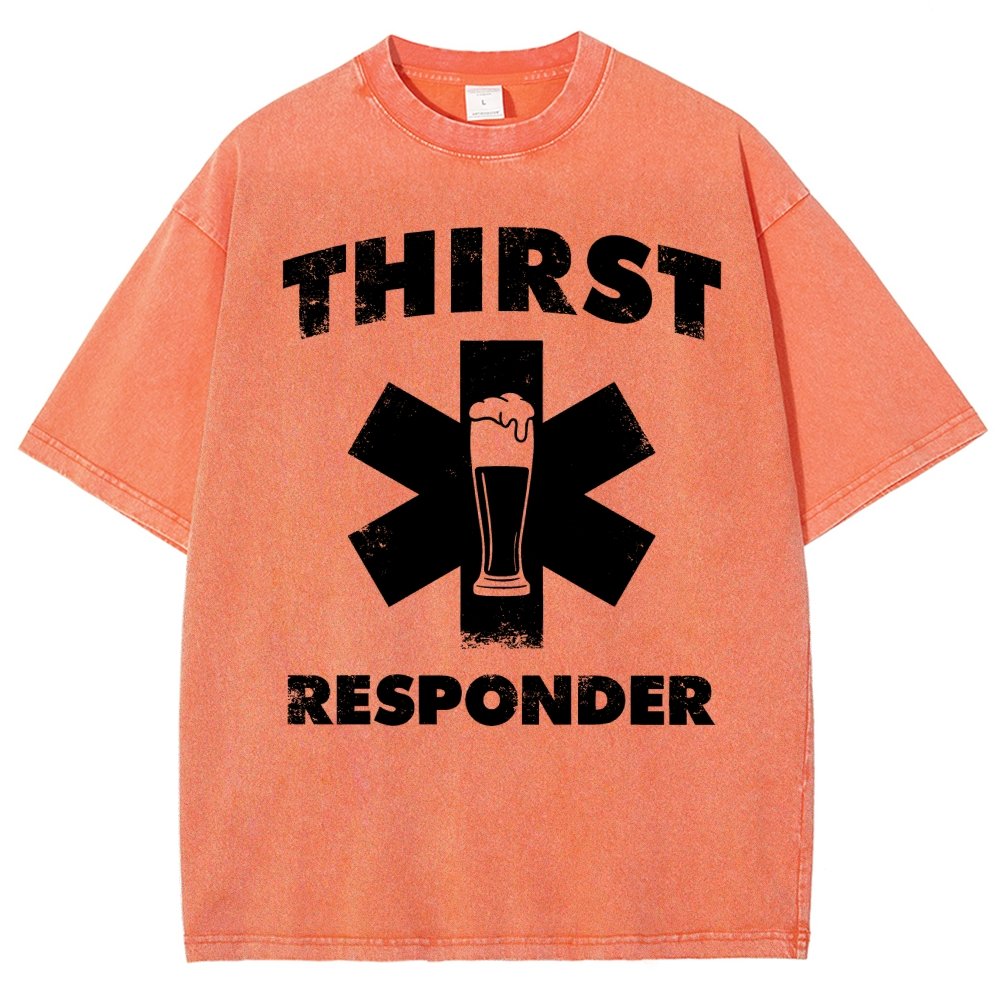 Thirst Responder Vintage Distressed T-shirt