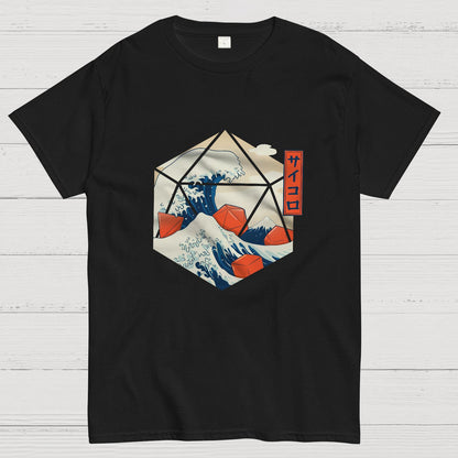 Great Wave of Dice Geeky T-Shirt