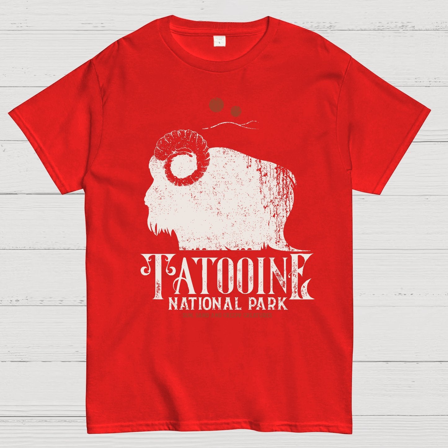 VINTAGE NATIONAL PARK Geek T-Shirt