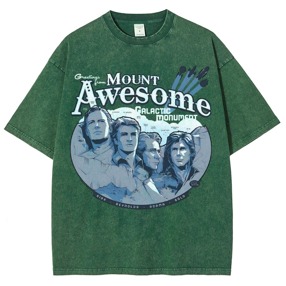 Mount Awesome Vintage Distressed T-shirt