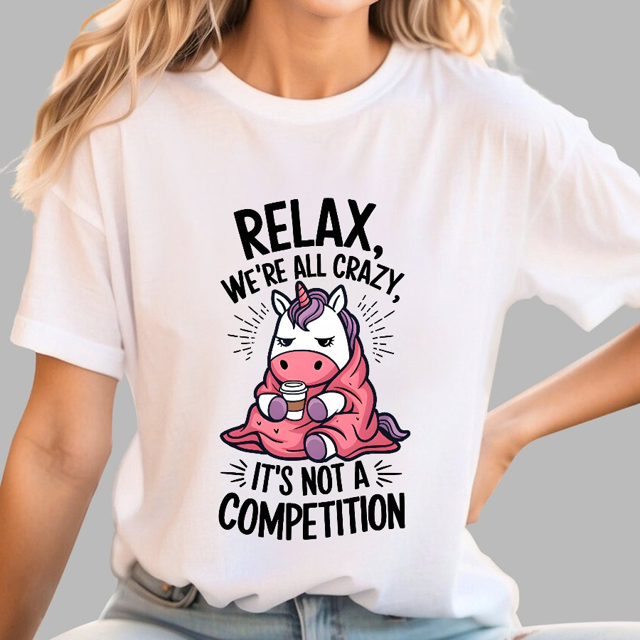 Relax it's Not a Competition Geek T-Shirt
