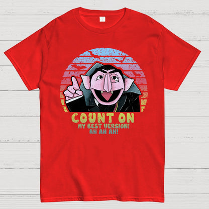 Count on My Best Version Geek T-Shirt