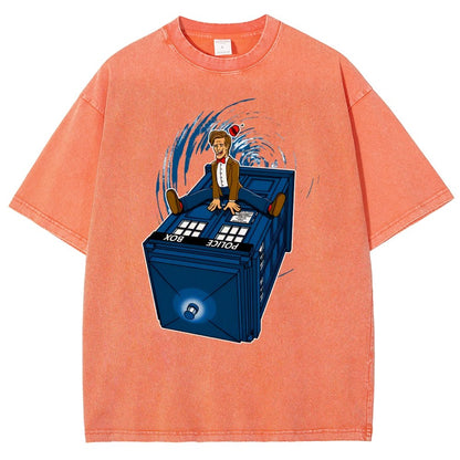 How I Learned To Love The Time Machine Vintage Distressed T-shirt