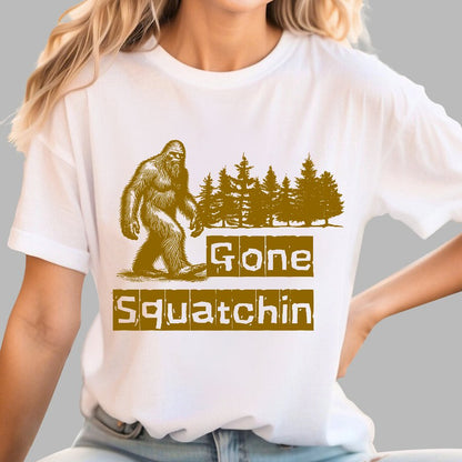 Gone Squatchin Geek T-Shirt