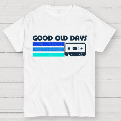 Old Days Vintage Geek T-Shirt