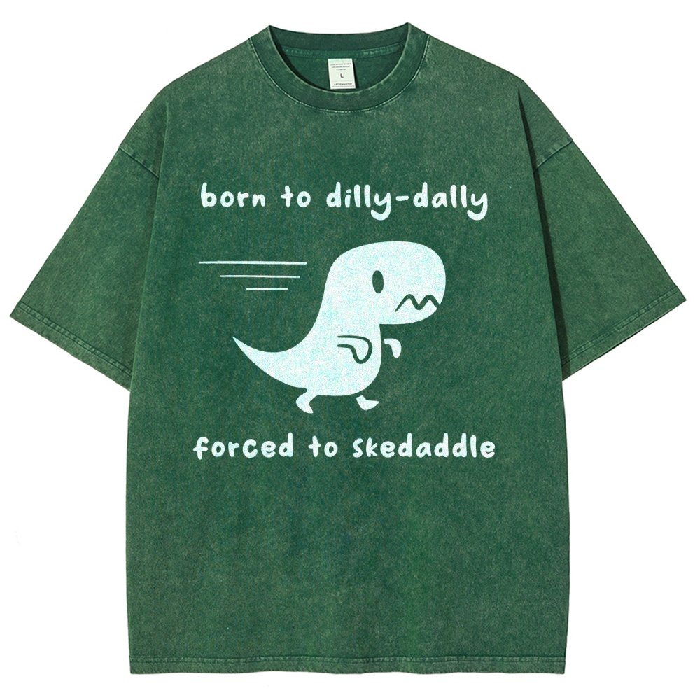 Forced To Skedaddle Vintage Distressed T-shirt