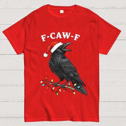 Christmas Funny Crow Geek T-Shirt