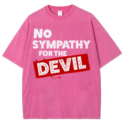No Sympathy for The Devil(redbubble) Vintage Distressed T-shirt