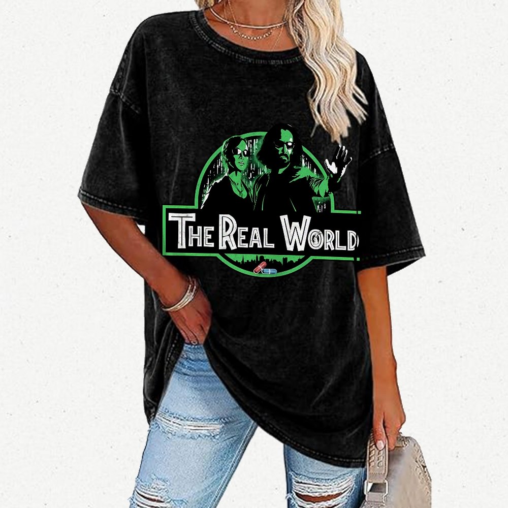 The Real World Vintage Distressed T-shirt