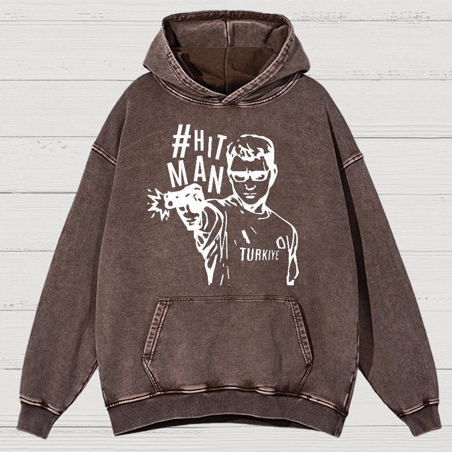 The Most Humble Shooter Vintage Distressed Hoodie