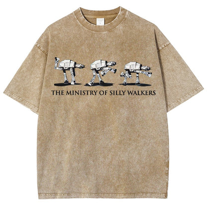 The Ministry Of Silly Walkers Vintage Distressed T-shirt
