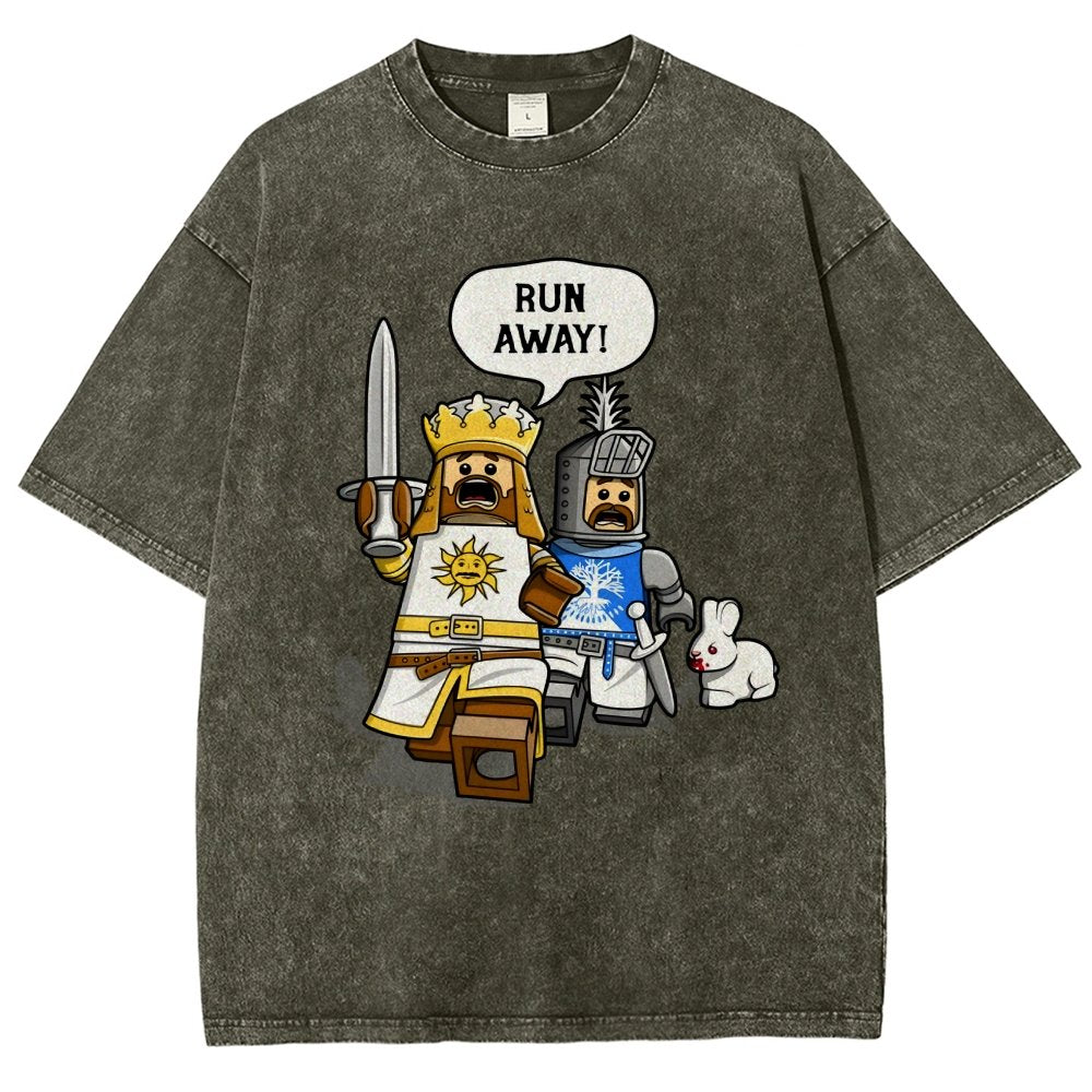 The Cowardly King Vintage Distressed T-shirt