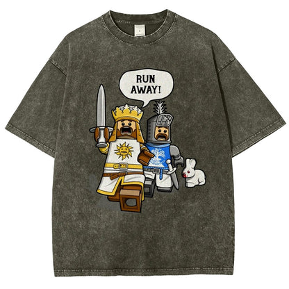 The Cowardly King Vintage Distressed T-shirt