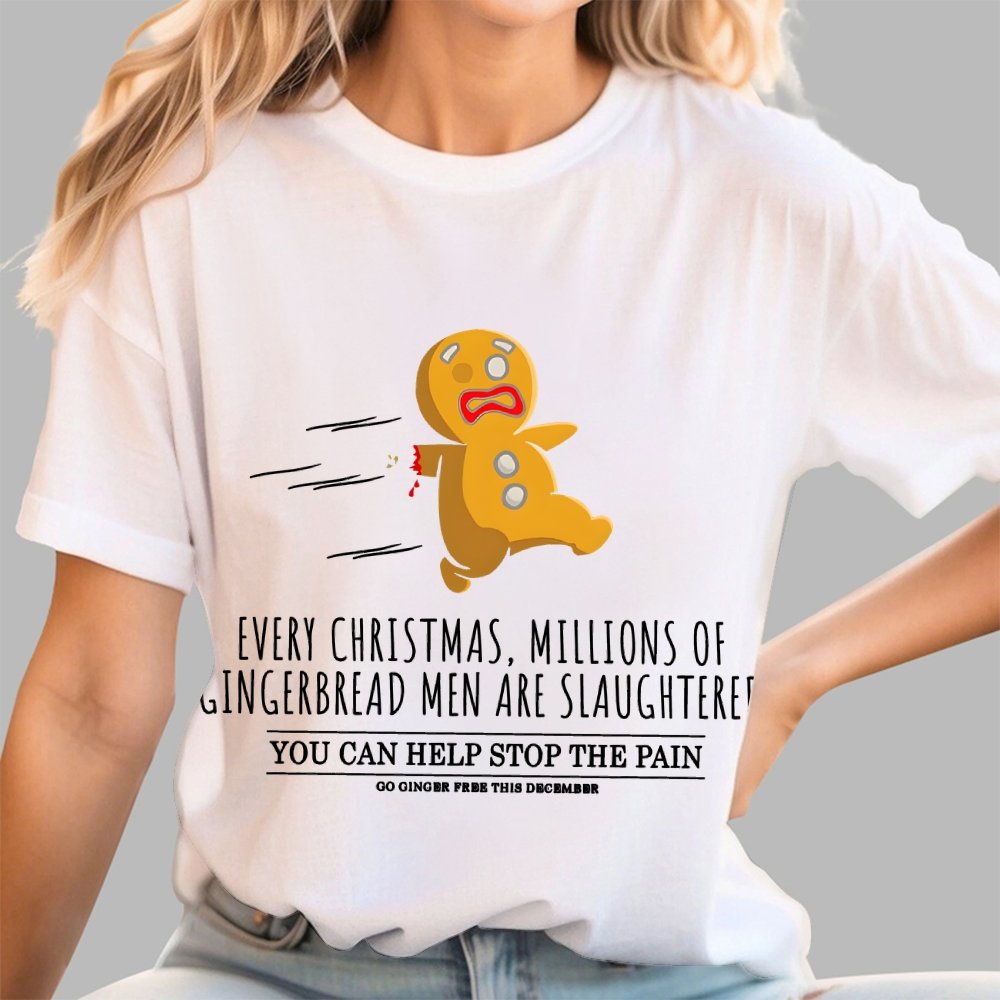 Gingerbread Man Geek T-Shirt