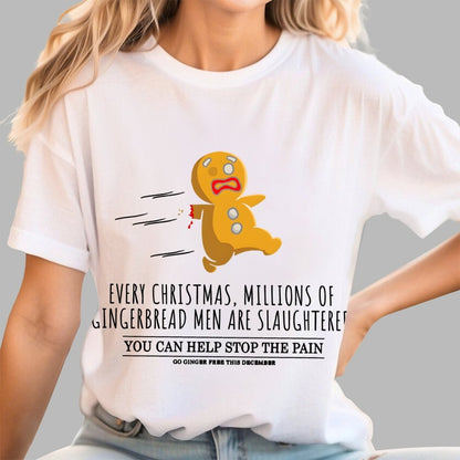 Gingerbread Man Geek T-Shirt
