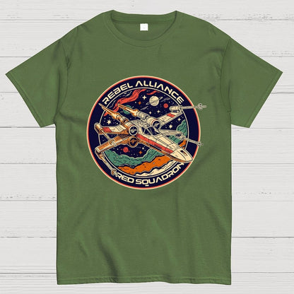 Squadron Patch Geek T-Shirt