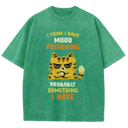 A Bad Case Of Mood Poisoning Vintage Distressed T-shirt