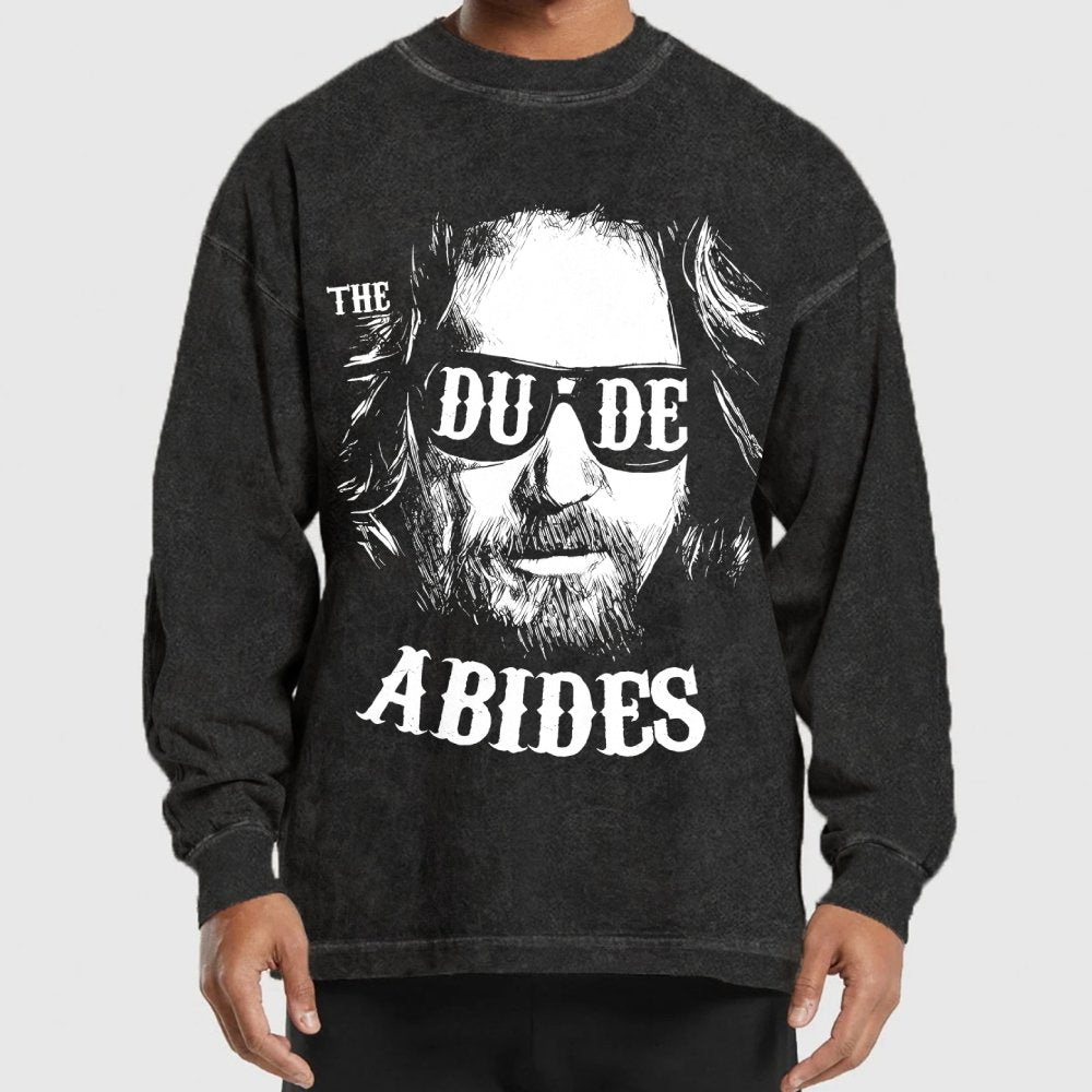 The Guy Persists Washed Long Sleeve Tee