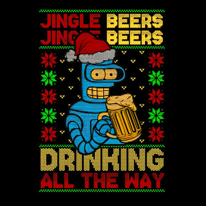 Christmas Jingle Beers Geek T-Shirt