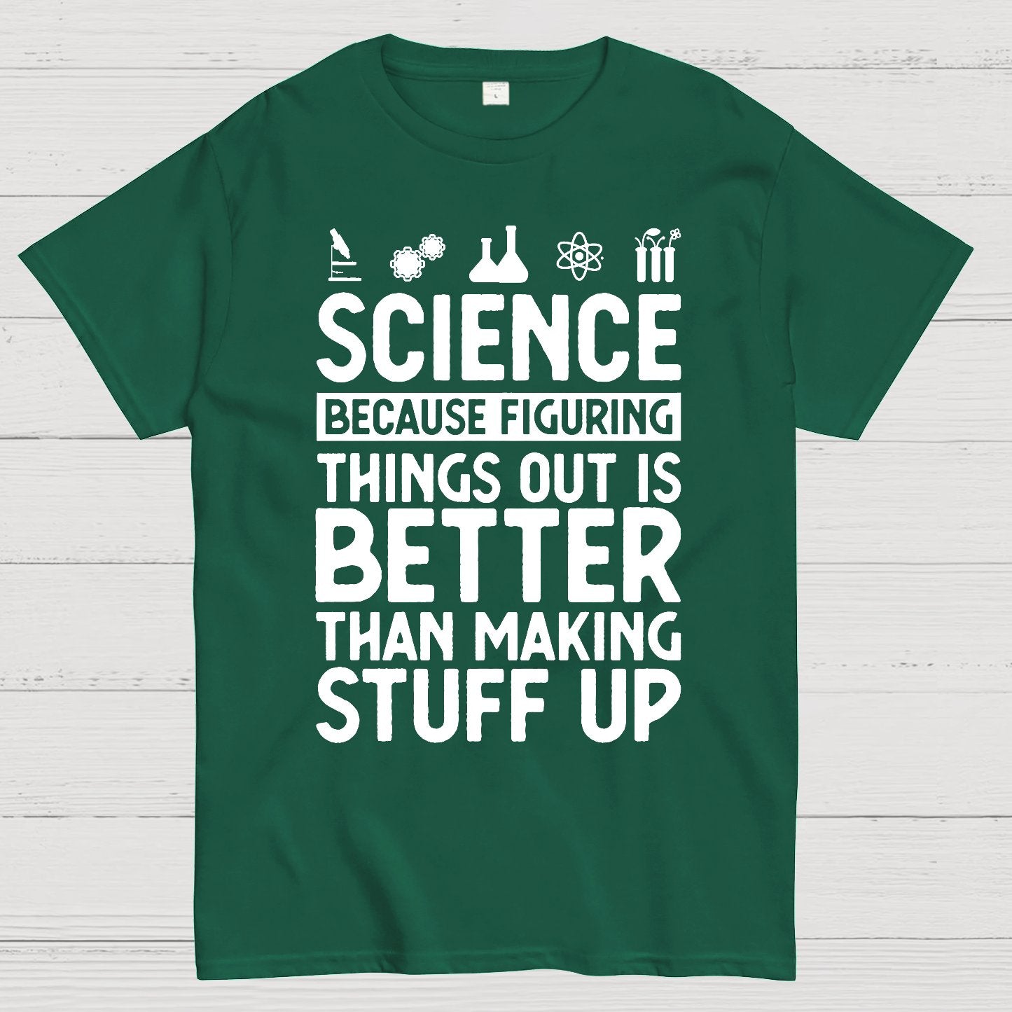 Science Figuring Stuff Funny Science Geek T-Shirt