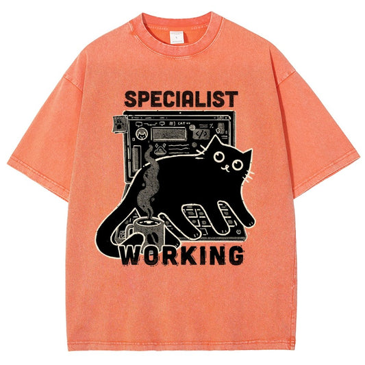 Specialist Working Vintage Distressed T-shirt