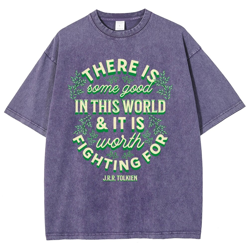 There is Some Good in This World Vintage Distressed T-shirt
