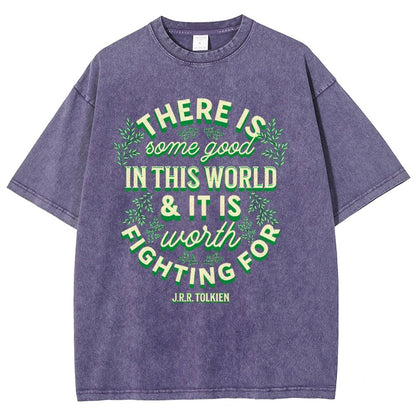 There is Some Good in This World Vintage Distressed T-shirt