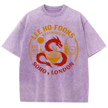 Lee Ho Fooks Chinese Restaurant Vintage Distressed T-shirt