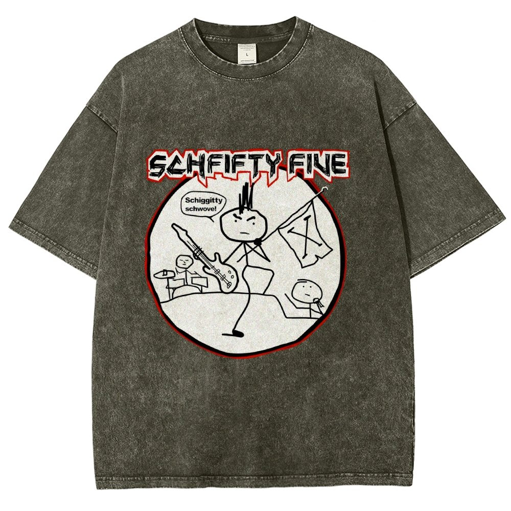 Schfifty Five Vintage Distressed T-shirt