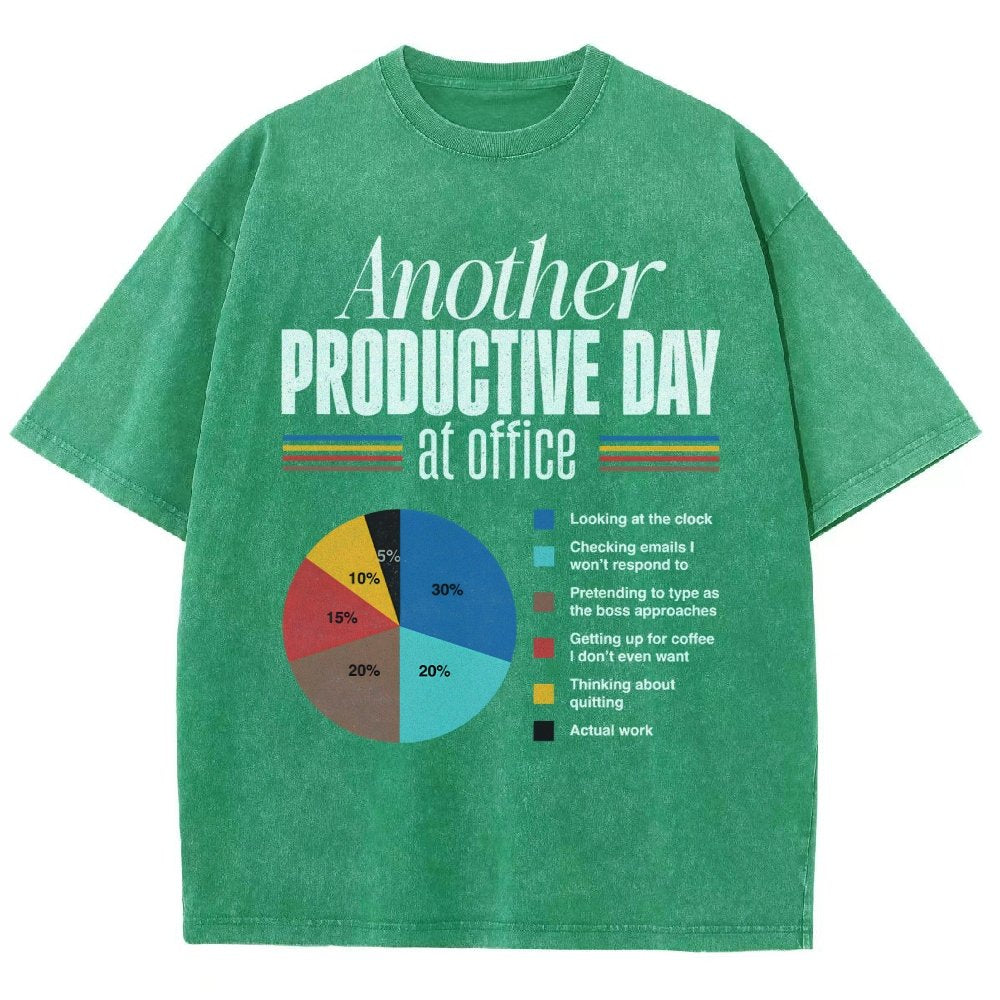 Another Productive Day Vintage Distressed T-shirt