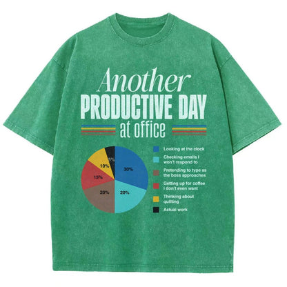Another Productive Day Vintage Distressed T-shirt