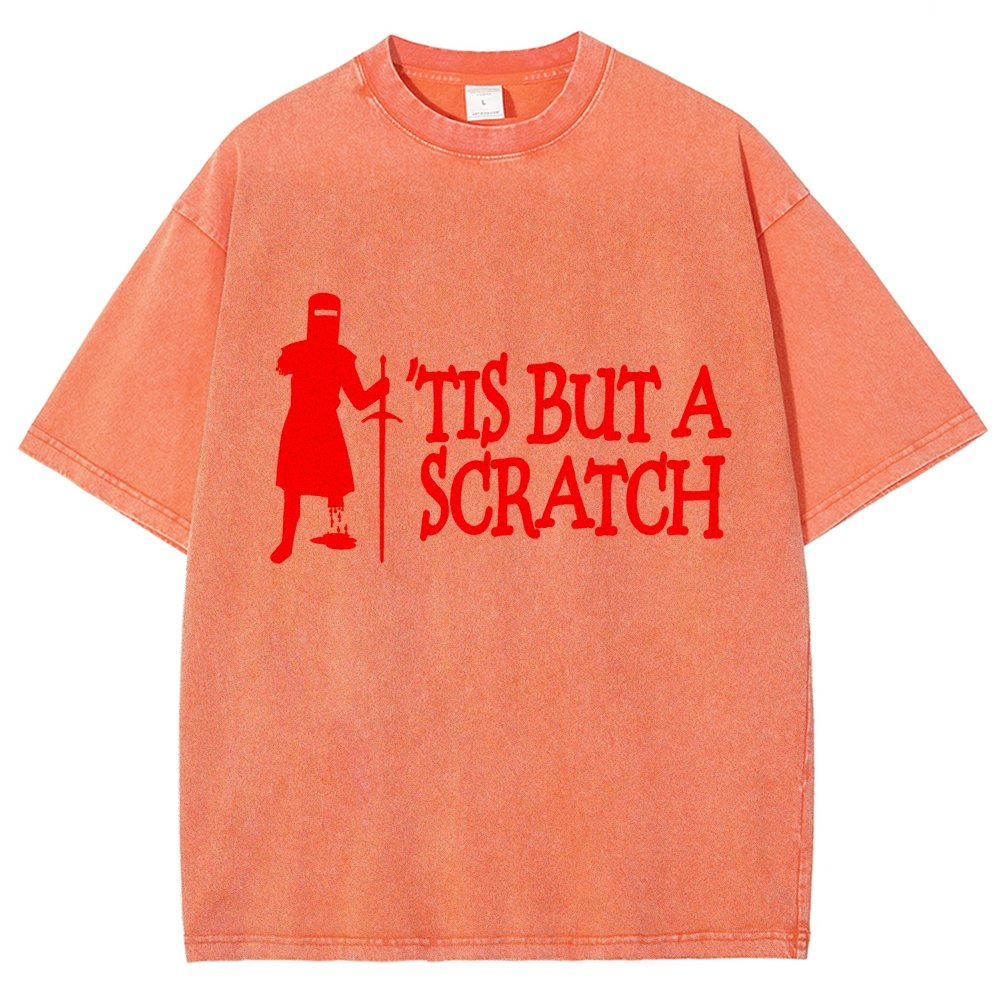 TIS BUT A SCRATCH Vintage Distressed T-shirt