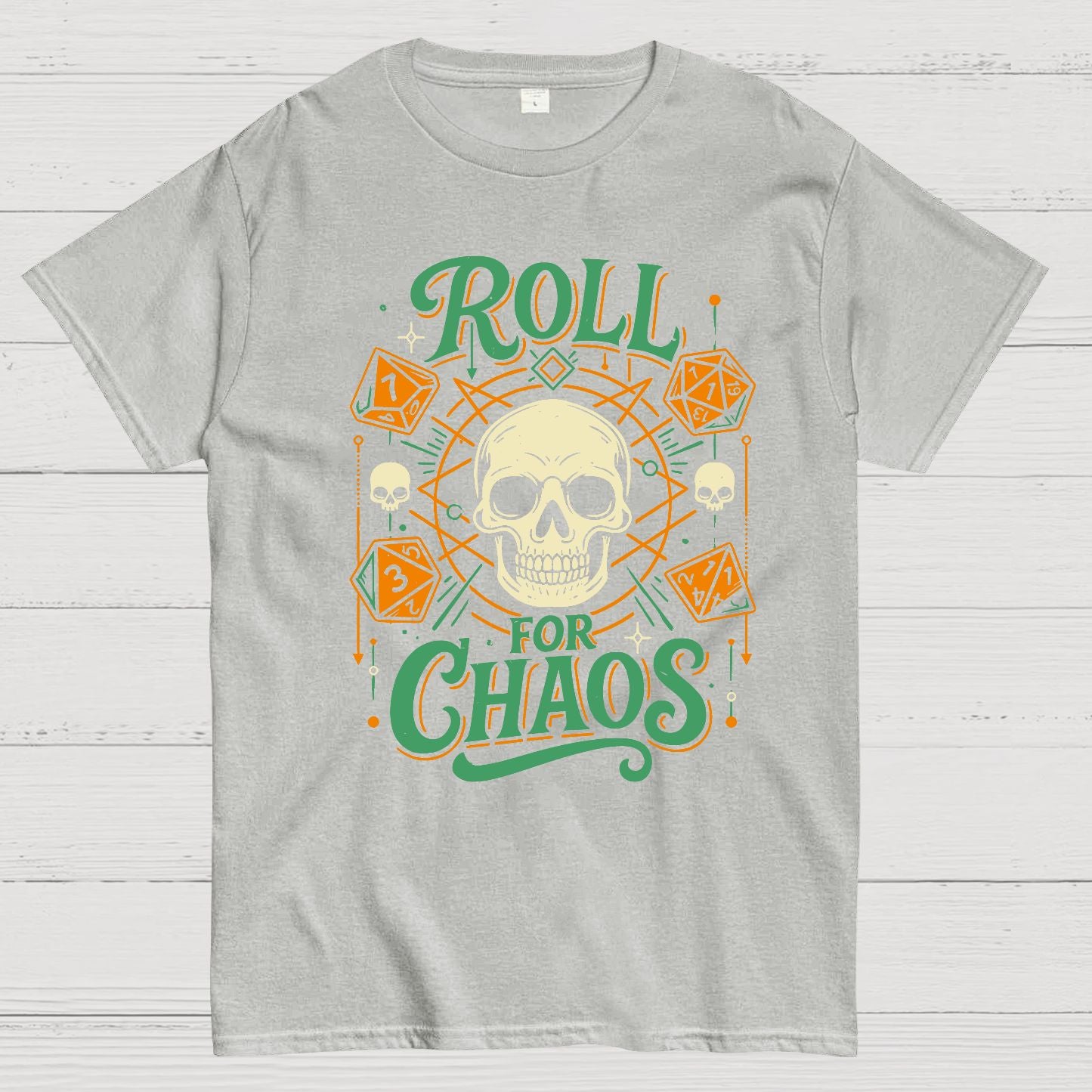 Roll For Chaos Geek T-Shirt