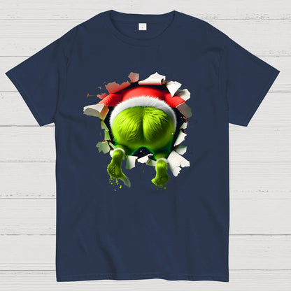 Funny Christmas Character Ass Geek T-Shirt
