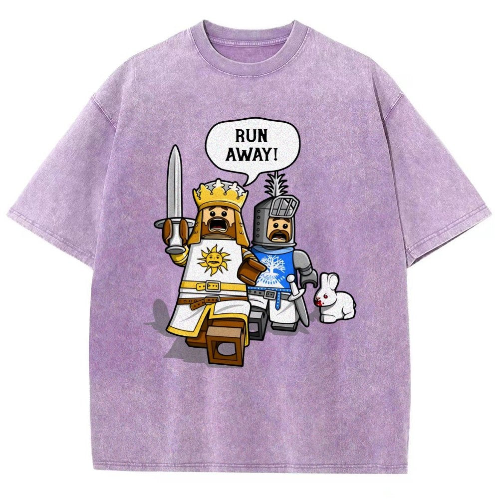 The Cowardly King Vintage Distressed T-shirt