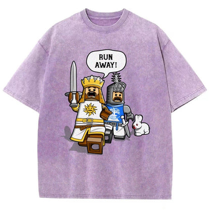 The Cowardly King Vintage Distressed T-shirt