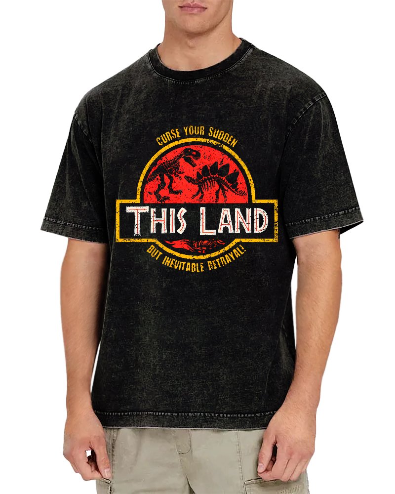 THIS LAND Vintage Distressed T-shirt