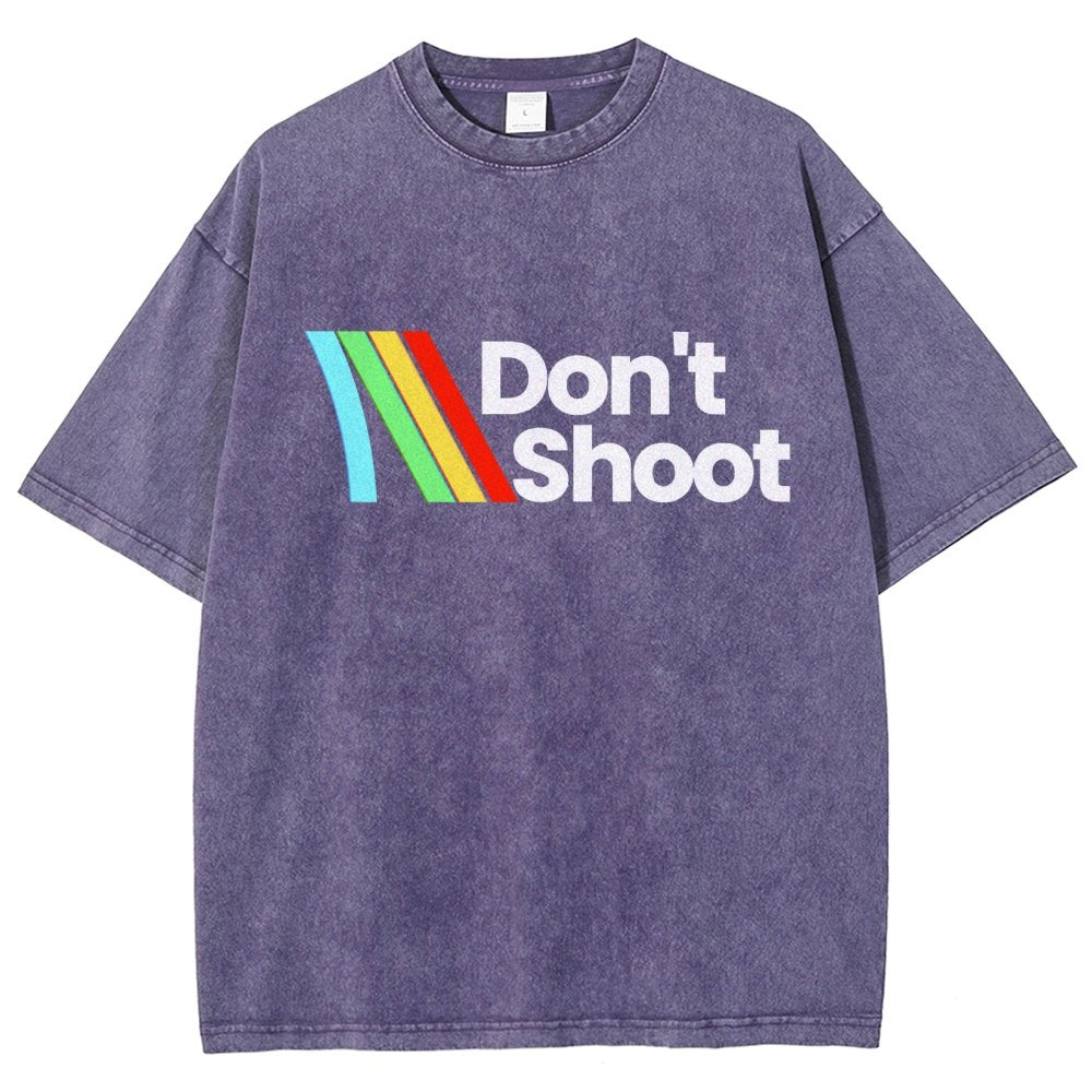 Don't Shoot Vintage Distressed T-shirt